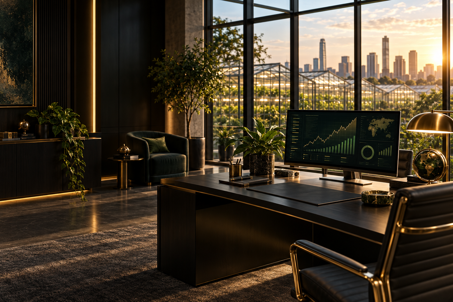 Halcyon Investment Partners office and investment workspace